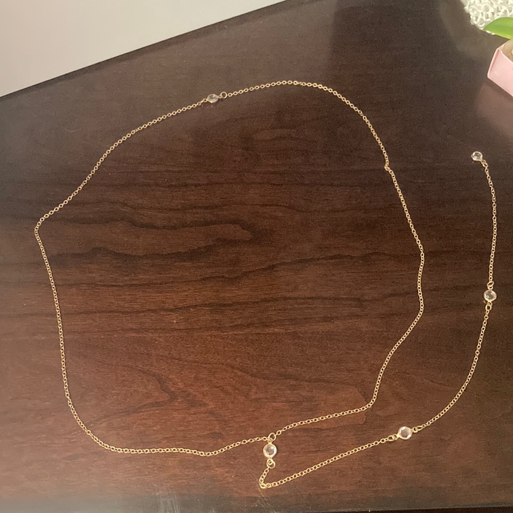 Gold necklace